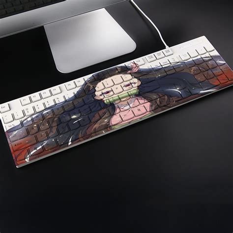 Demon Slayer Anime Design Gaming Keyboard Anime Keyboard
