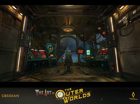 Artstation The Outer Worlds The Unreliable Interior
