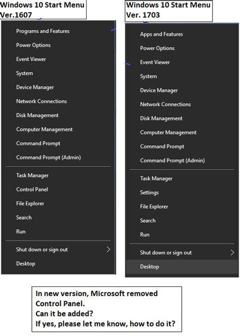 How To Add Control Panel In Start Menu Windows Diary