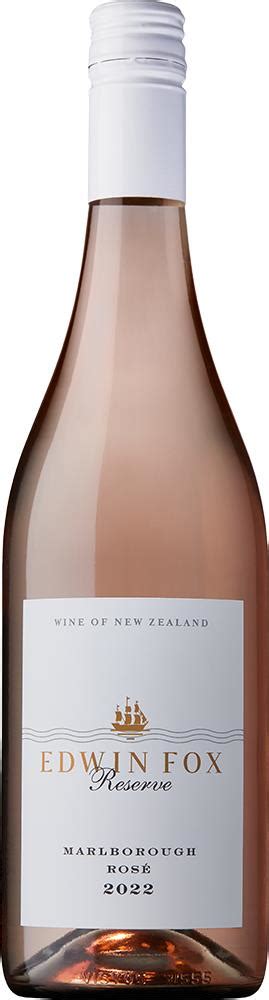 Edwin Fox Reserve Marlborough Pinot Noir Rosé 2022 Buy Nz Wine Online Black Market