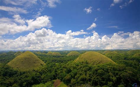 Chocolate Hills Of Bohol Philippines