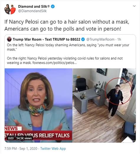 Nancy Pelosi Gets A Blowout At Closed San Francisco Hair Salon And Is