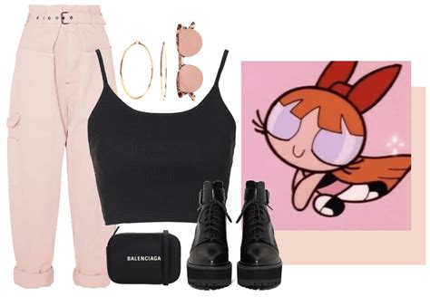 Blossom Outfit Shoplook Powerpuff Girls Costume Swag Outfits For