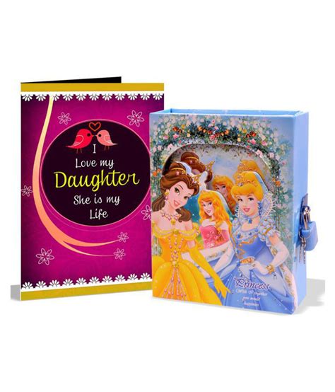 I Love My Daughter She Is My Life Lock Diary And Greeting Card Hamper Buy Online At Best Price In