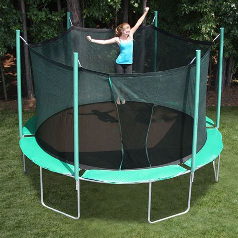 Sportstramp Extreme 135 Ft Round Trampoline With Detachable Cage