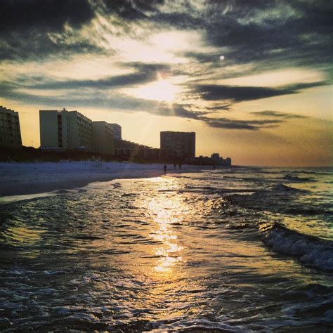 Sunrise Along Miramar Beach In Destin Florida Miramar Beach Destin