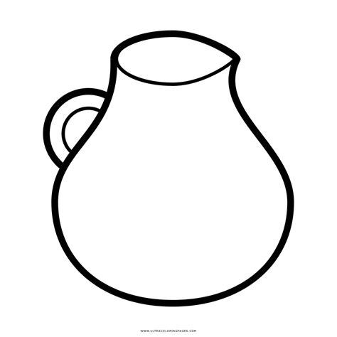 Jug Coloring Pages