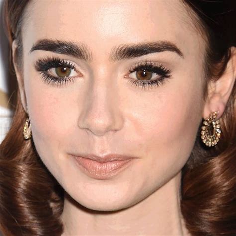 Lily Collins Makeup Golden Globes Mugeek Vidalondon