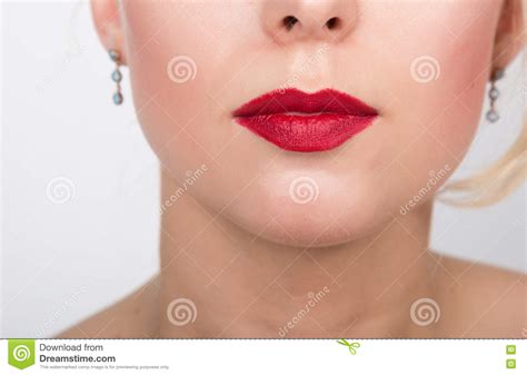 губы сексуальные Деталь состава губы красоты красная Красивый крупный