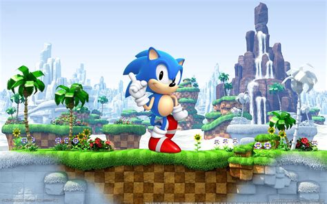 Papel De Parede Para Celular Videogame Sonic O Ouriço Sonic Clássico