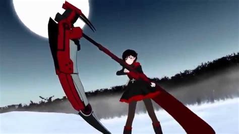 Rwby Ruby Rose Vs Pack Of Beowolves 60fps Youtube