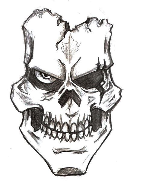 Skeleton Drawing Easy Easy Skull Drawings Skeleton Drawings Skulls