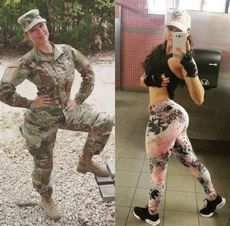 41 Sexy Service Women In And Out Of Their Uniforms Gallery Ebaums World