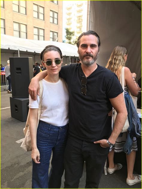 Joaquin phoenix and rooney mara at the new york screening of amazon studios' you were never really here. Rooney Mara & Joaquin Phoenix Couple Up at All-Vegan Food ...