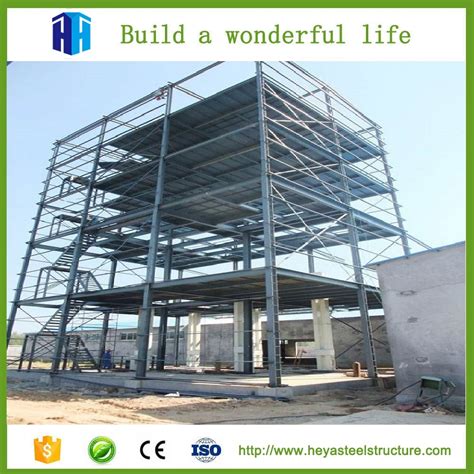 Prefabricated High Rise Steel Structure Hotel Building Multi Storey