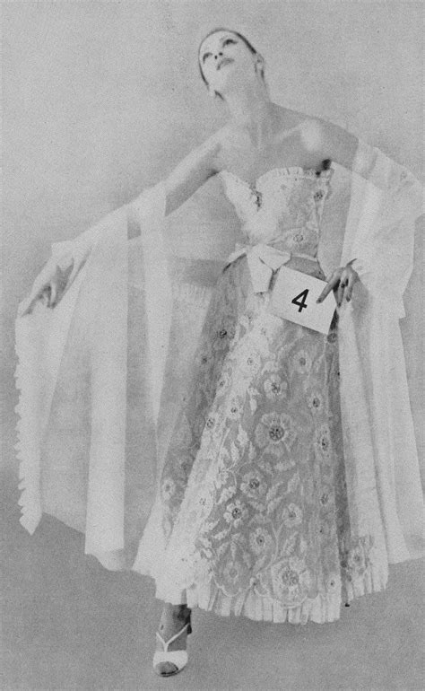 1956 Chanel Lace Dress Vintage Fashion 1950s Coco Chanel Dresses
