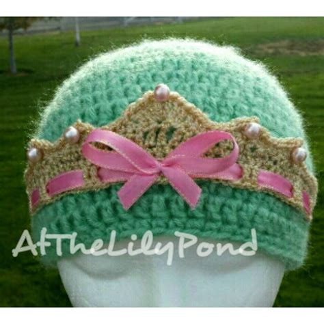 princess-hat-crochet-baby-hat-princess-crown-hat-pretty