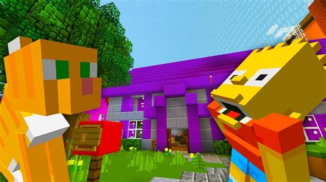 Bart Simpsons Saves A Kitten The Simpsons Minecraft