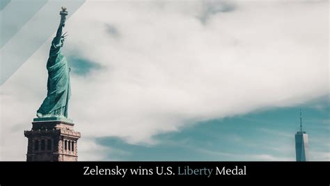 Zelensky Wins Us Liberty Medal Alltop Viral