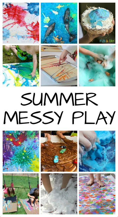 Awesome Summer Messy Play Ideas For Kids To Get Into Summer Fun For