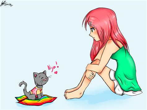 Nyan Cat Wants To Sleep By Momochan 100 On Deviantart