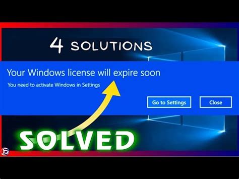 Fix Your Windows License Will Expire Soon Problem Windows License Will Expire Soon Issue