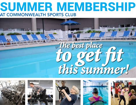 Just show up and get moving! Summer Membership | Commonwealth Sports Club