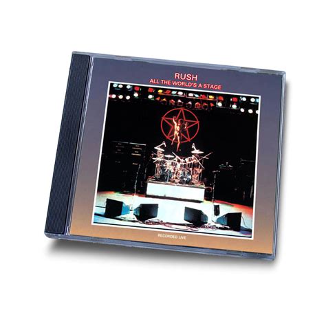 Cd All The Worlds A Stage Shop The Rush Backstage Official Store
