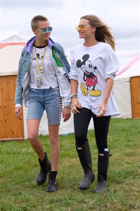 Margot Robbie And Cara Delevingne At Glastonbury Festival 06242017 Hawtcelebs