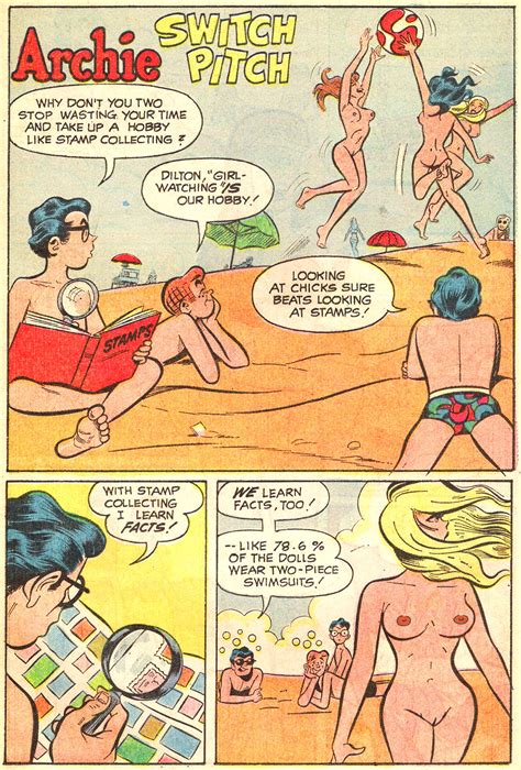 Rule 34 Archie Andrews Archie Comics Beach Betty Cooper Breasts