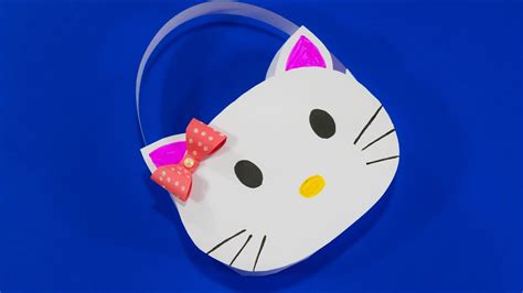 How To Make A Hello Kitty Paper Bag Diy Hello Kitty Paper Bag