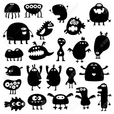 Monster Silhouette Svg Free 217 Svg Images File