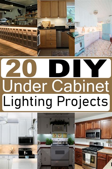 22 Diy Under Cabinet Lighting Projects For Modern Ambiance All Sands