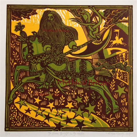 Green Man Or Green Knight In The Story Of Sir Gawain
