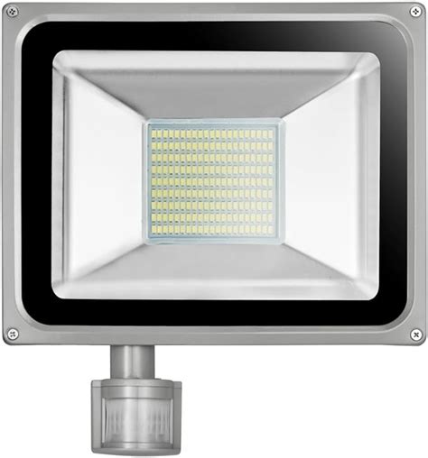 W Led Motion Sensor Flood Light Xgz Ip Waterproof Super Bright