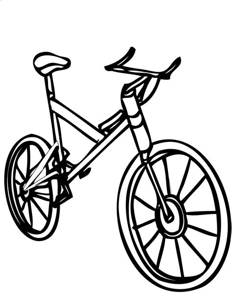 The kids can design their bicycles however they wish whether with yellow stripes or purple polka dots the bicycle in. 5 Best Images of Bicycle Coloring Printables - Coloring ...