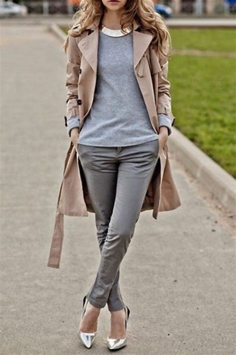 Nude Cinza N O Prazer Greige Casual Chic Outfits Mode Casual