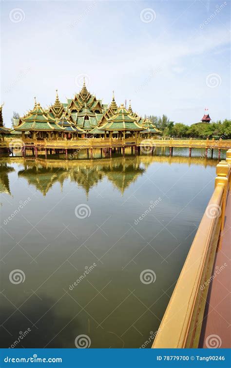 Pavilion Of The Enlightened In Ancient City In Bangkok Editorial Image