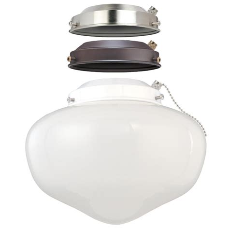 Altura ceiling fan from home decorators collection is the latest addition to the very popular altura ceiling fan collection. Westinghouse 1-Light LED Schoolhouse Ceiling Fan Light Kit ...