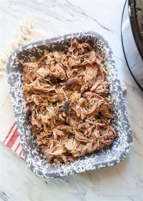 My thoughts were that you used. Slow Cooker Pernil (Puerto Rican Pork Shoulder) | The Noshery