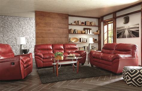 Casual Contemporary Living Room Beautiful Casual Contemporary Red