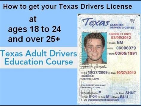 There are a lot of schools and options available out there. Discover How to get Texas Drivers License video at ages 18 ...