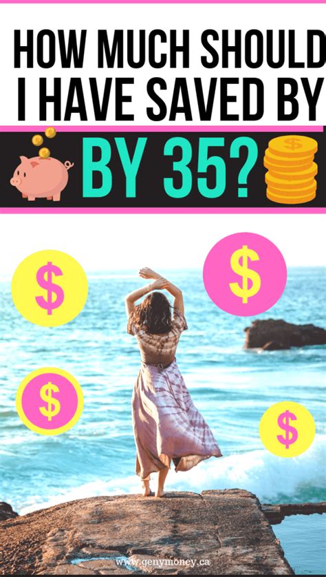 And if you need financial pain to tell you're saving enough that's fine. How Much Should I Have Saved By 35? - Genymoney.ca in 2020 ...