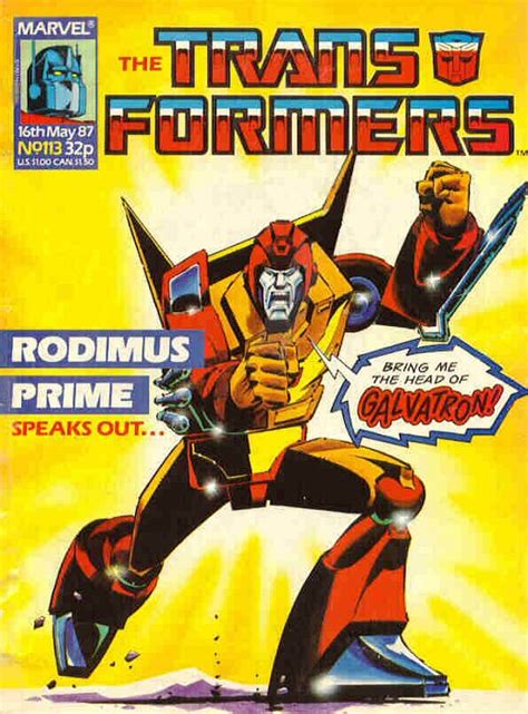 The Uk Transformers Comics Early 1987