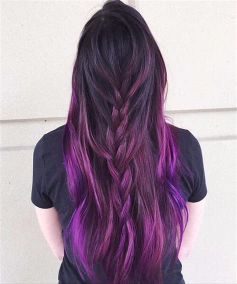 Combine the two and you have an incredibly stylish 'do you can wear all we all know how popular pixie haircuts are, and this lengthy pixie is all the rage. Fulfill Your Purple Dreams with These 50 Purple Ombre Hair ...