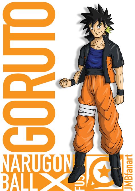 Description:time space distorted, naruto came to the dragonball worlds to find the dragon. Goruto (Goku and Naruto fusion) by JMBfanart on DeviantArt