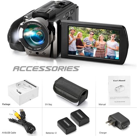 Buy Video Camera Camcorder Kimire Digital Camera Recorder Full Hd 1080p