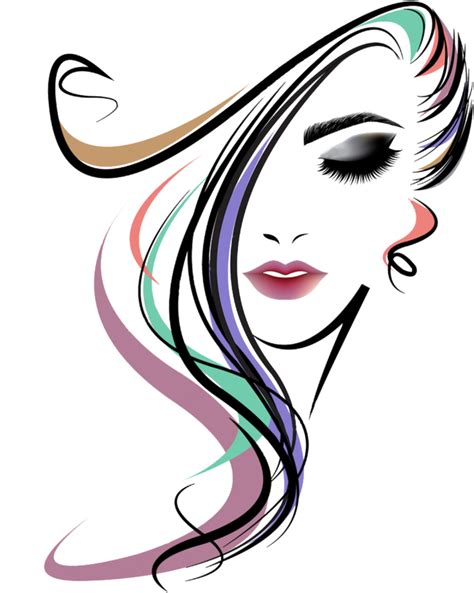 Download Vector Women Long Hair Style By Checonx On Deviantart Woman