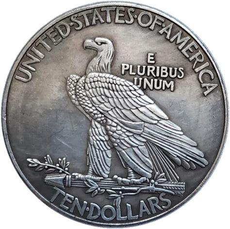 1907 Morgan Indian Head Ten Dollars Coinindian Head Eagle Coin Silver