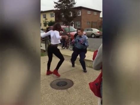 Video Police Officer Beats Teen In Dance Off Does The Nae Nae CBS News